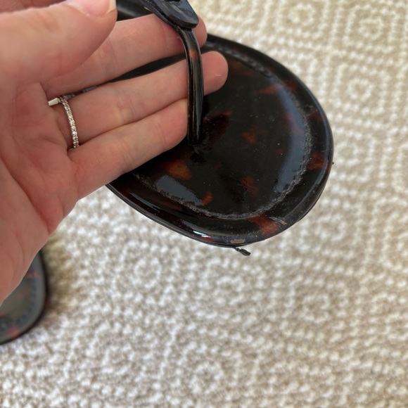 Tory Burch Miller Tortoise Sandals - Picture 7 of 10